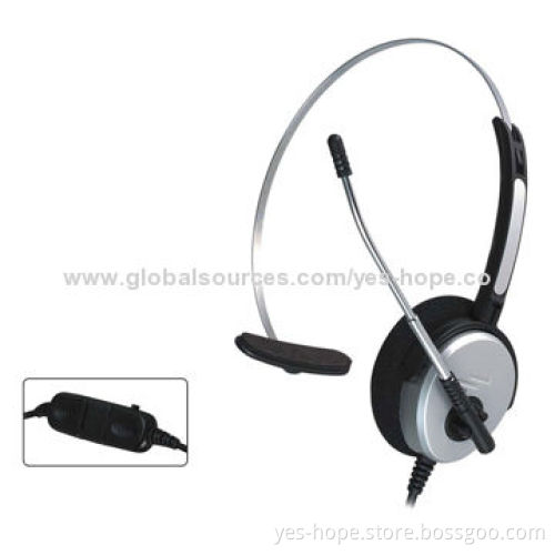 Professional High-quality Call Center Headset with Adjustable Headband, Super Bass